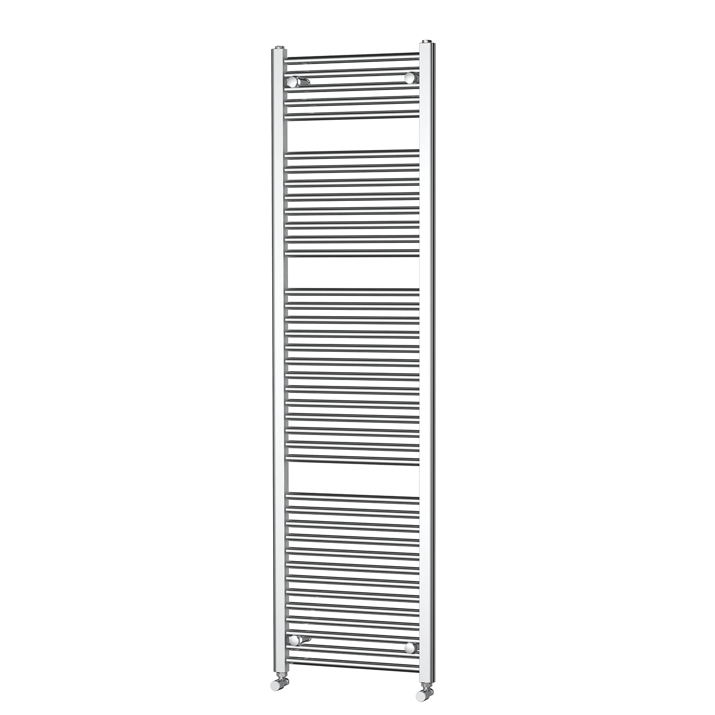 Warmehaus 1800x500mm Chrome Bathroom Heated Towel Rail Radiator Straight