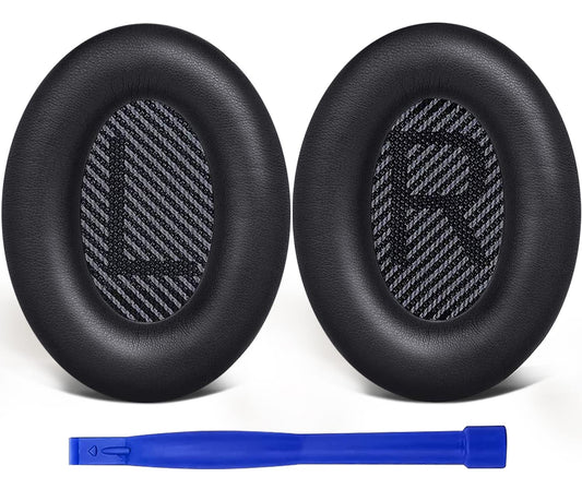 SoloWIT Professional Earpads Cushions for Bose QuietComfort 35 (QC35) and Quiet Comfort 35 II (QC35 II) Over-ear Headphones, Ear Pads Replacement with