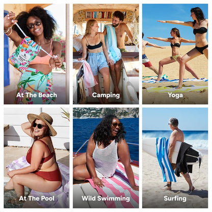 Dock & Bay Quick Dry Beach Towel - Sweet Escape, Extra Large