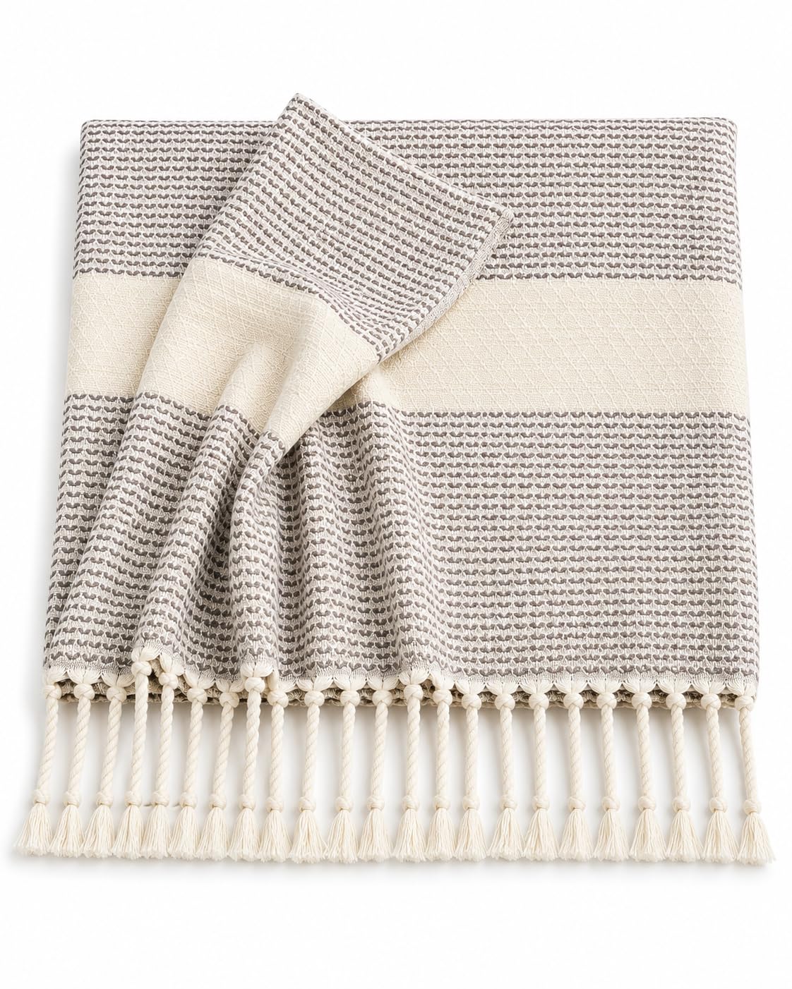 Babila Turkish Hammam Peshtemal Towel | Lightweight & Quick-Drying & Absorbent | Turkish Travel, Spa & Beach Towel | Soft, Compact & Versatile