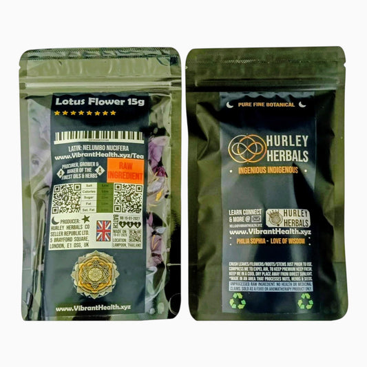 Lotus Flower - Nelumbo Nucifera - Unrefined Raw Dried Lush Fine Botanicals - Whole Flowers - 15g