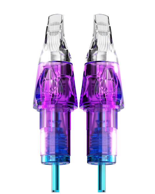 CNC Tattoo Needles Cartridge 7RM 20Pcs #10Bugpin 0.3mm Round Magnum M-Taper Disposable Cartridges with Membrane for Rotary Tattoo Machine Supply