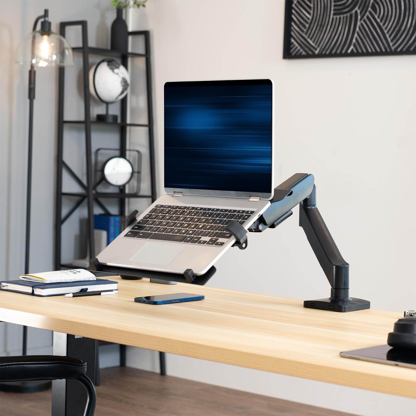 VIVO STAND-V001O-L Adjustable Laptop Mount, 10-15.6 inch, Black