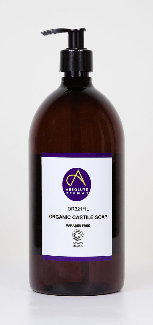 Absolute Aromas Organic Castile Liquid Soap 1L