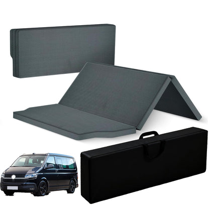 xxjolavv Thick Warm Breathable Foldable Vehicle Mattress Compatible with VW T32 T4 T5 T6 T6.1 T7 Multivan California Beach Caravelle and Transporter