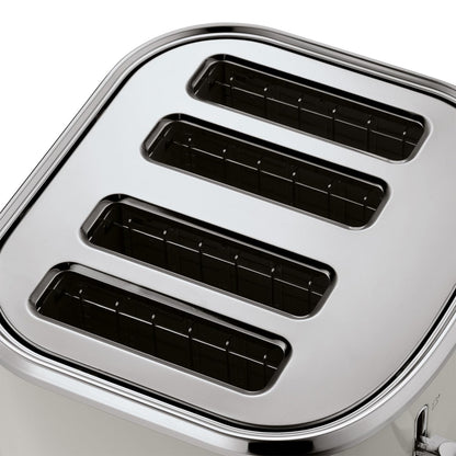 Russell Hobbs Toaster 4 Slice (Independent & Extra wide slots, 6 Browning levels, Frozen, cancel & reheat features with blue indicator light,