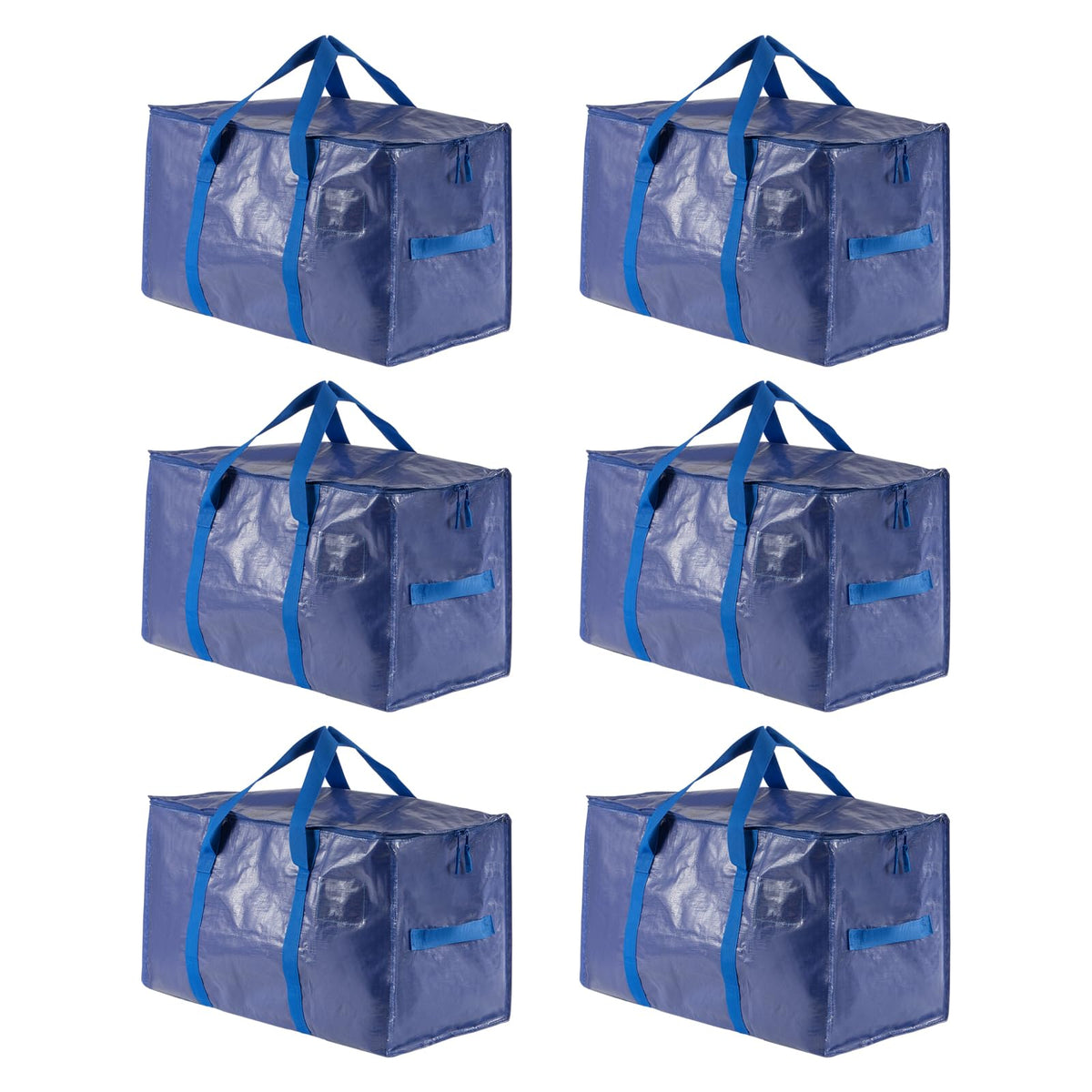 Meetall Extra Large Moving Bags with Zippers - 27x14x15 Inch Heavy Duty Storage Totes
