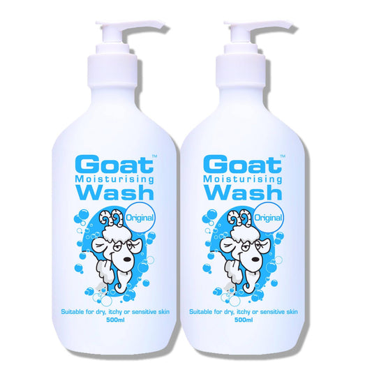 Goat Milk Soap Moisturizing Body Wash Value Duo Pack 16.9 oz - Body Wash to Revive your Skin - Original