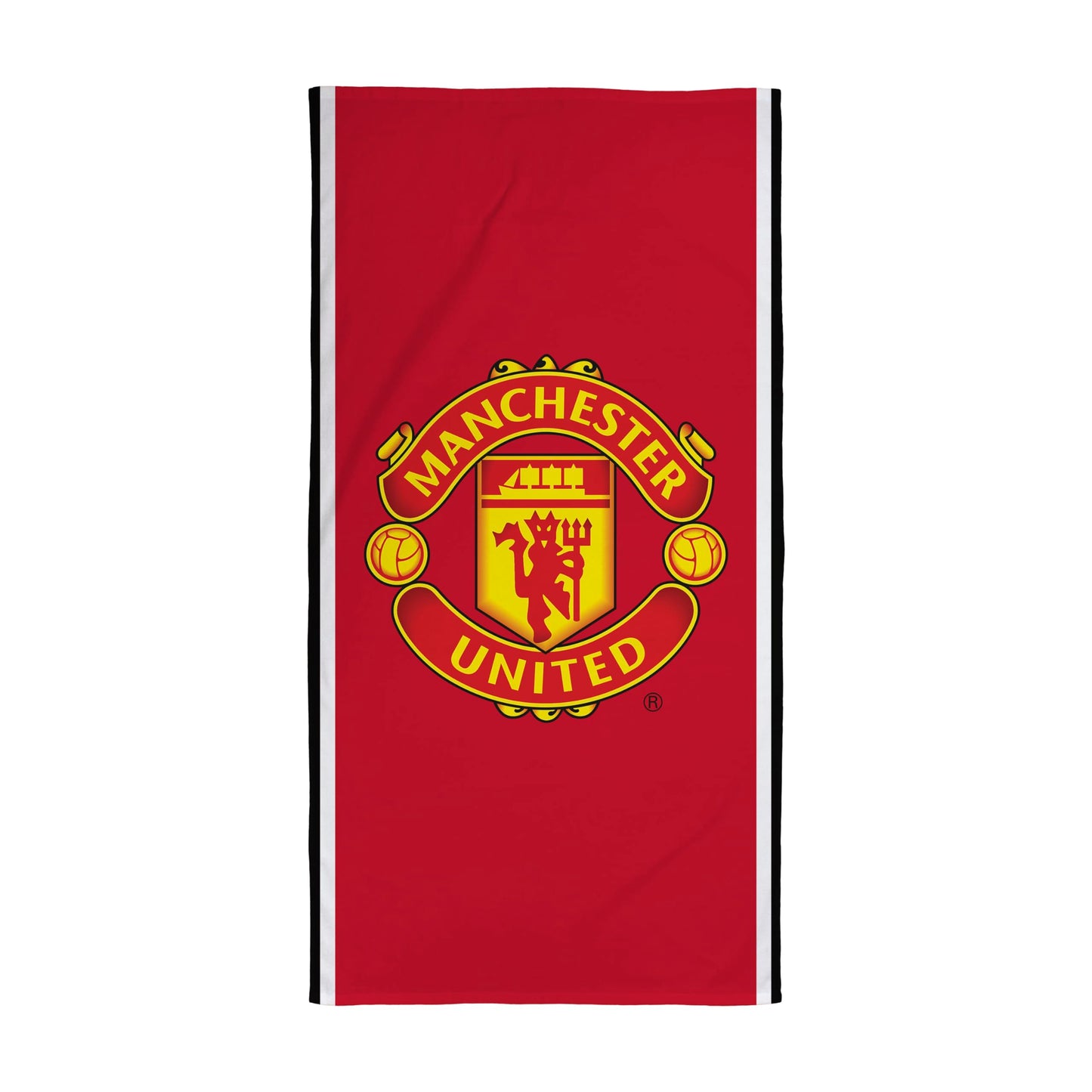 Manchester United FC Official Towel | Super Soft Feel, Badge Football Club Design | Perfect The Home, Bath, Beach & Swimming Pool | One Size 75cm x