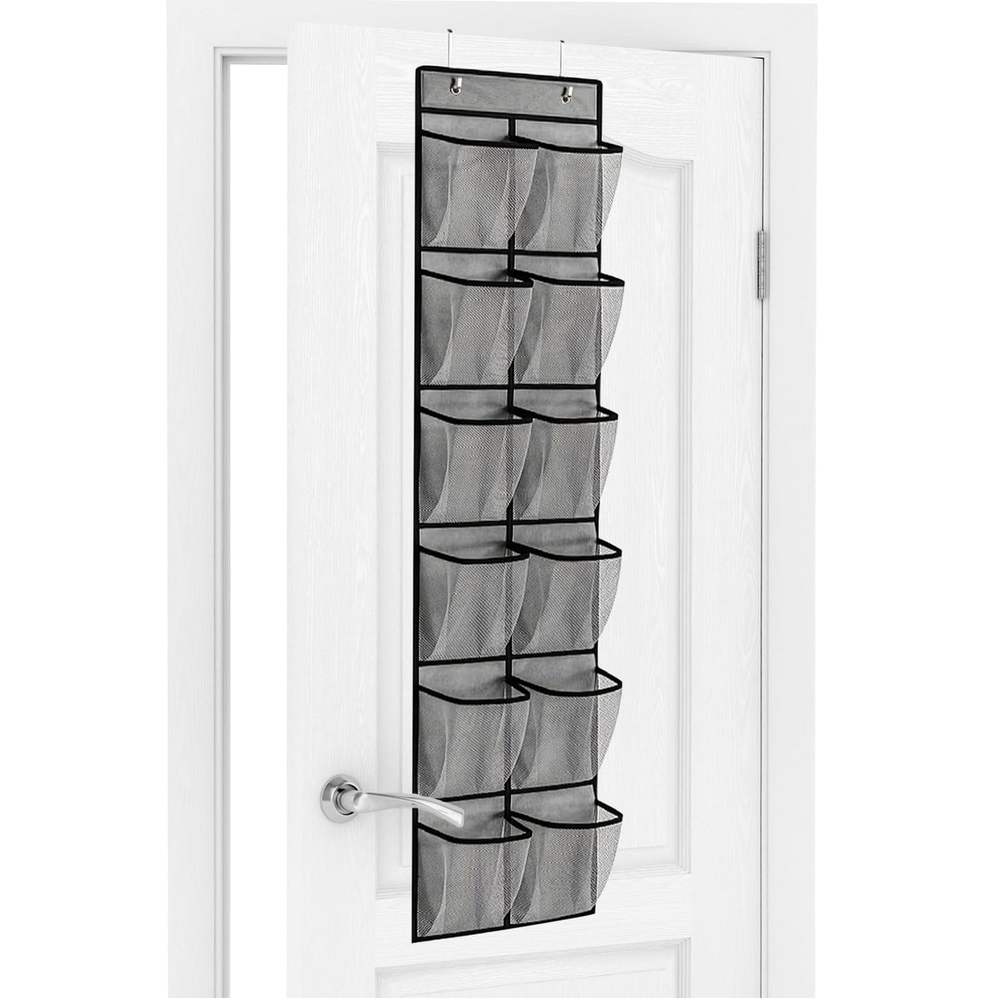 Newthinking Over Door Shoe Storage, Hanging Shoe Storage with 12 Pockets