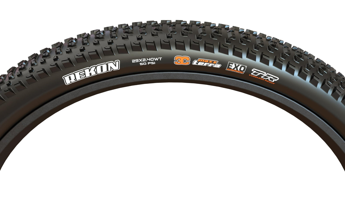 Maxxis Rekon Plus Folding 3c Maxx Terra Exo/tr Tyre - Black, 27.5 x 2.80-Inch