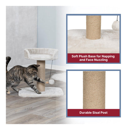Trixie Scratching Post, light grey