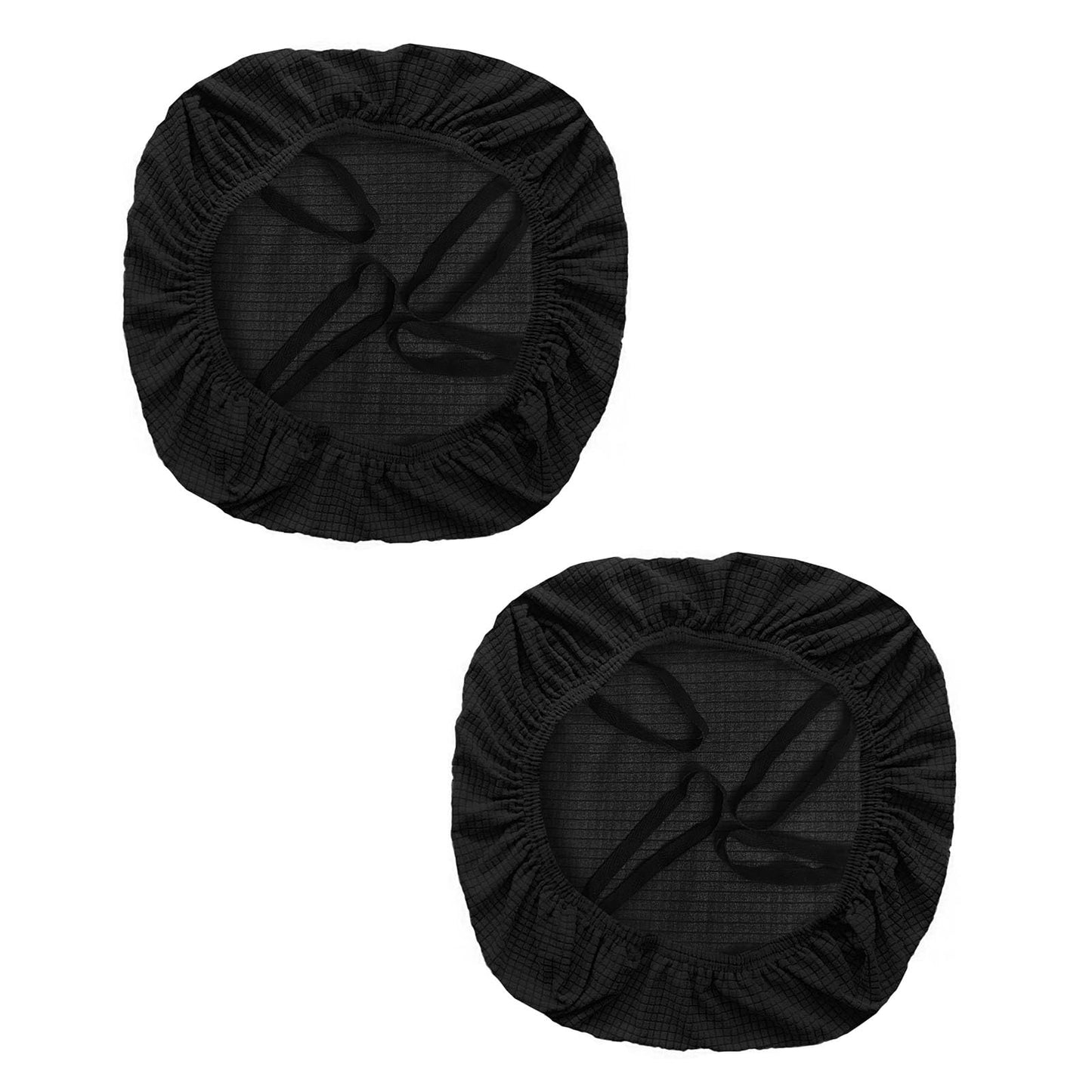 FYTXSZ Office Chair Seat Cover Stretch Elastic Universal Fit Washable Slipcover Seat Protector for Desk Swivel Computer Chairs