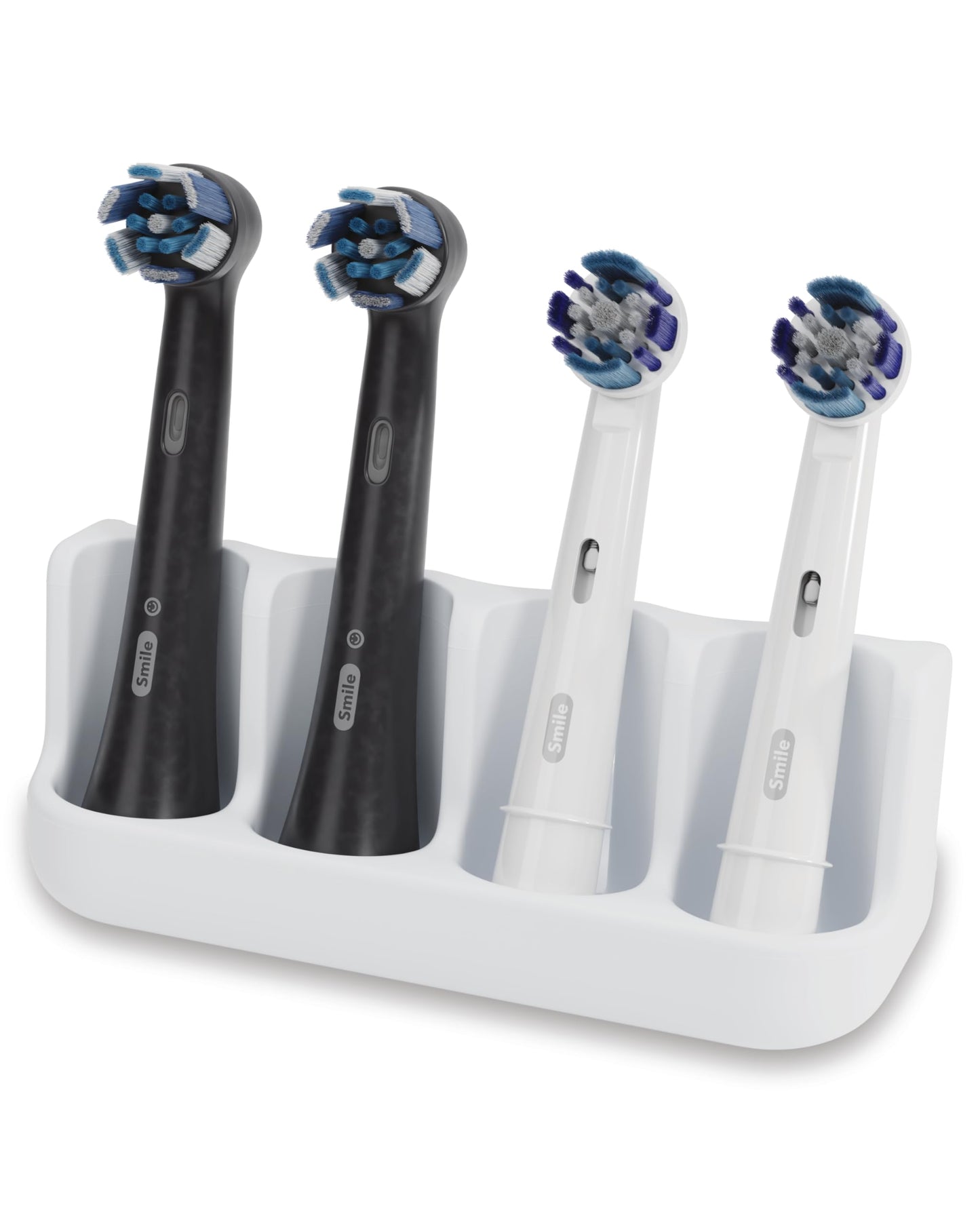 Qikfresh holder for 4 electric toothbrush heads (White)