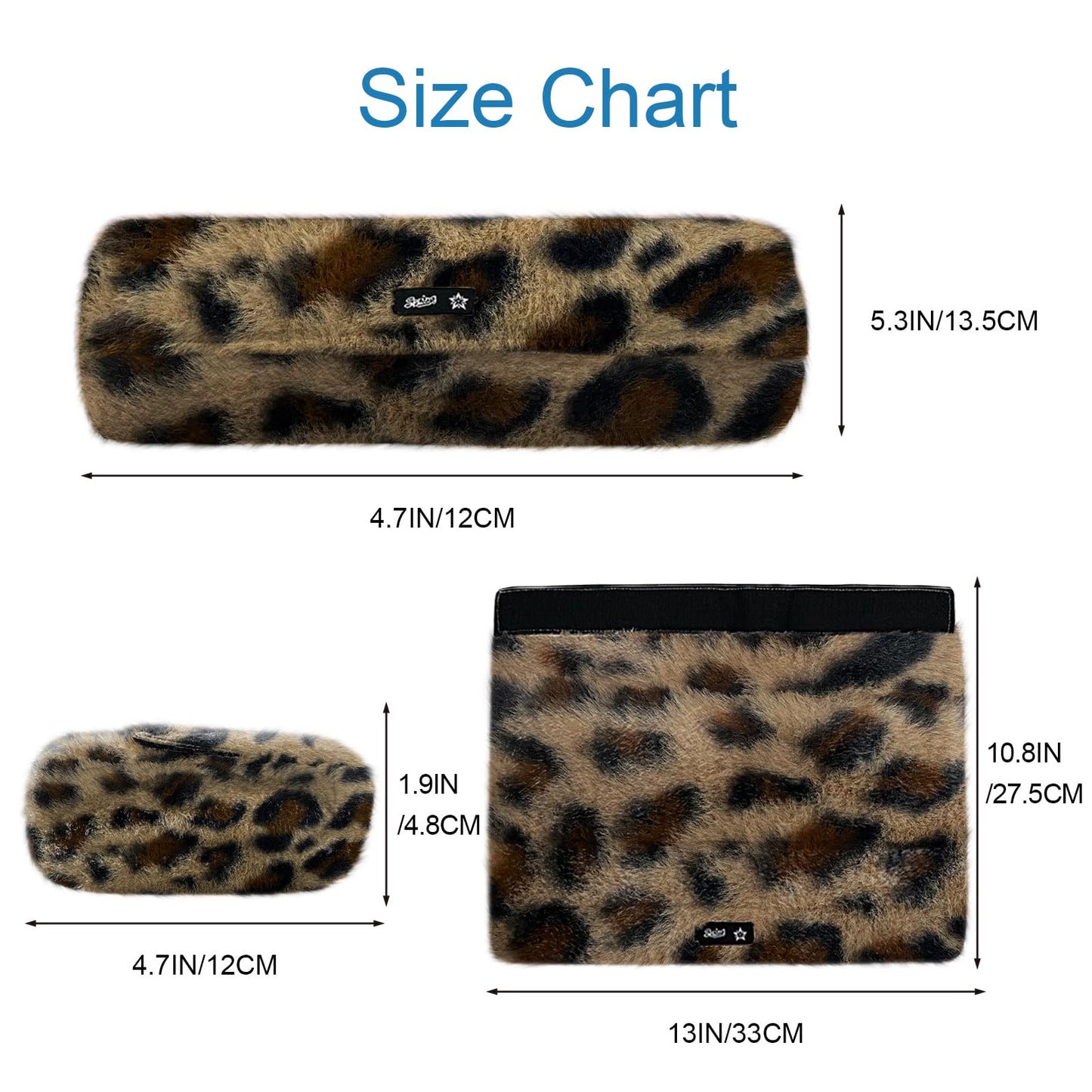 SPRING SEAON Wheelchair Armrest Pads Covers Fuzzy Desk Chair Arm Pads Soft