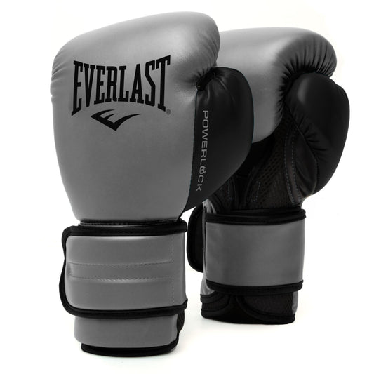 Everlast P00002306 Powerlock 2R Training Glove Charcoal 14OZ