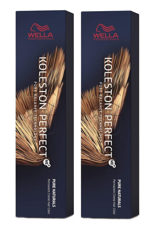 Wella Koleston Perfect Me+ KP Pure Naturals 5/0 Light Brown - Pack of 2
