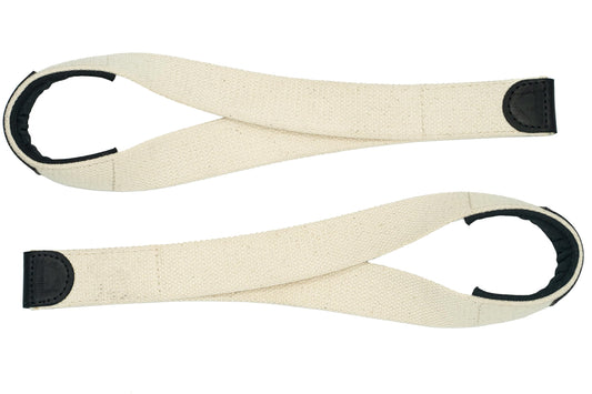 WARM BODY COLD MIND V2 Lifting Wrist Straps for Olympic Weightlifting, Powerlifting, Bodybuilding, Functional Strength Training - Heavy-Duty Cotton