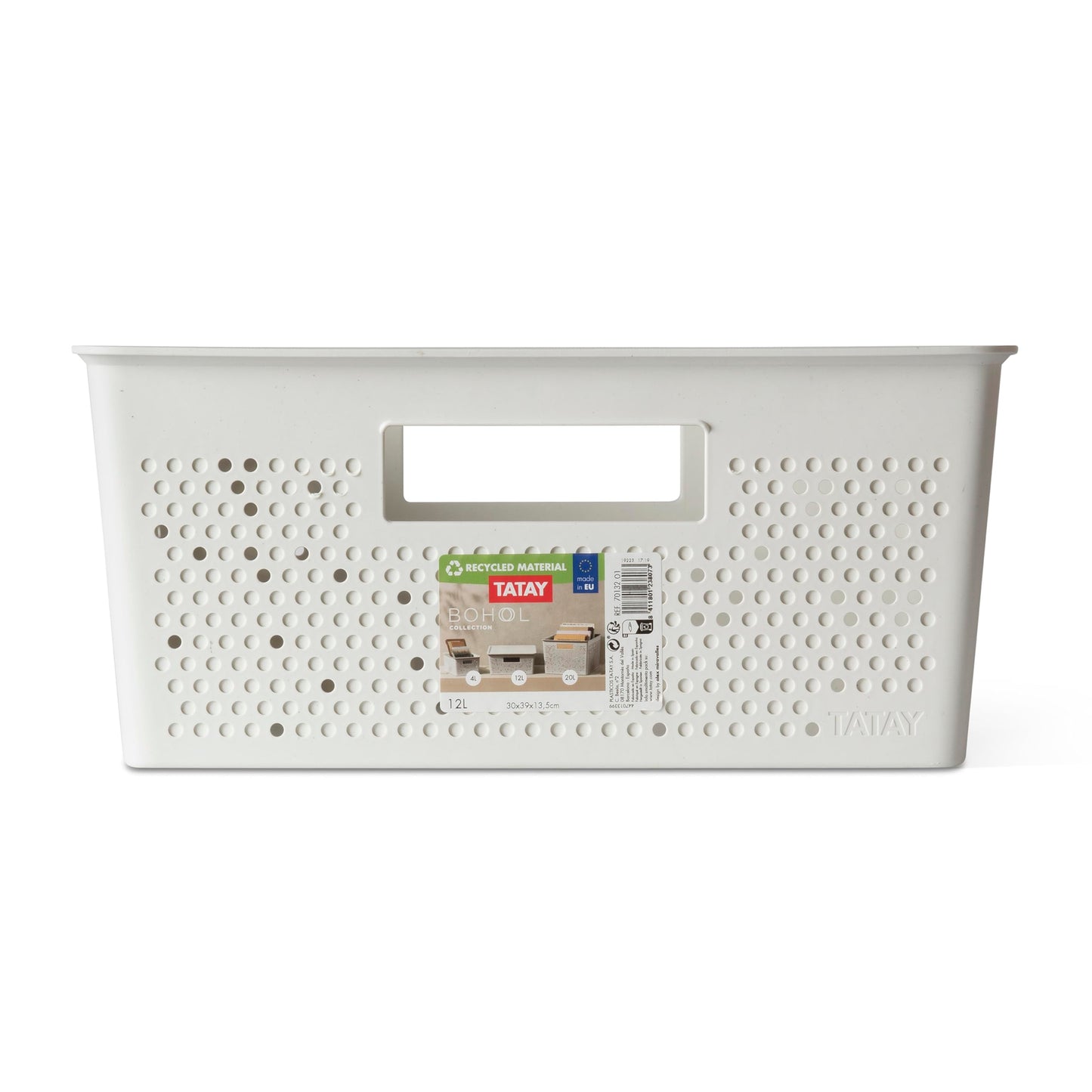 TATAY Storage Basket Bohol 12 L Optimal Ventilation Modular Storage Design