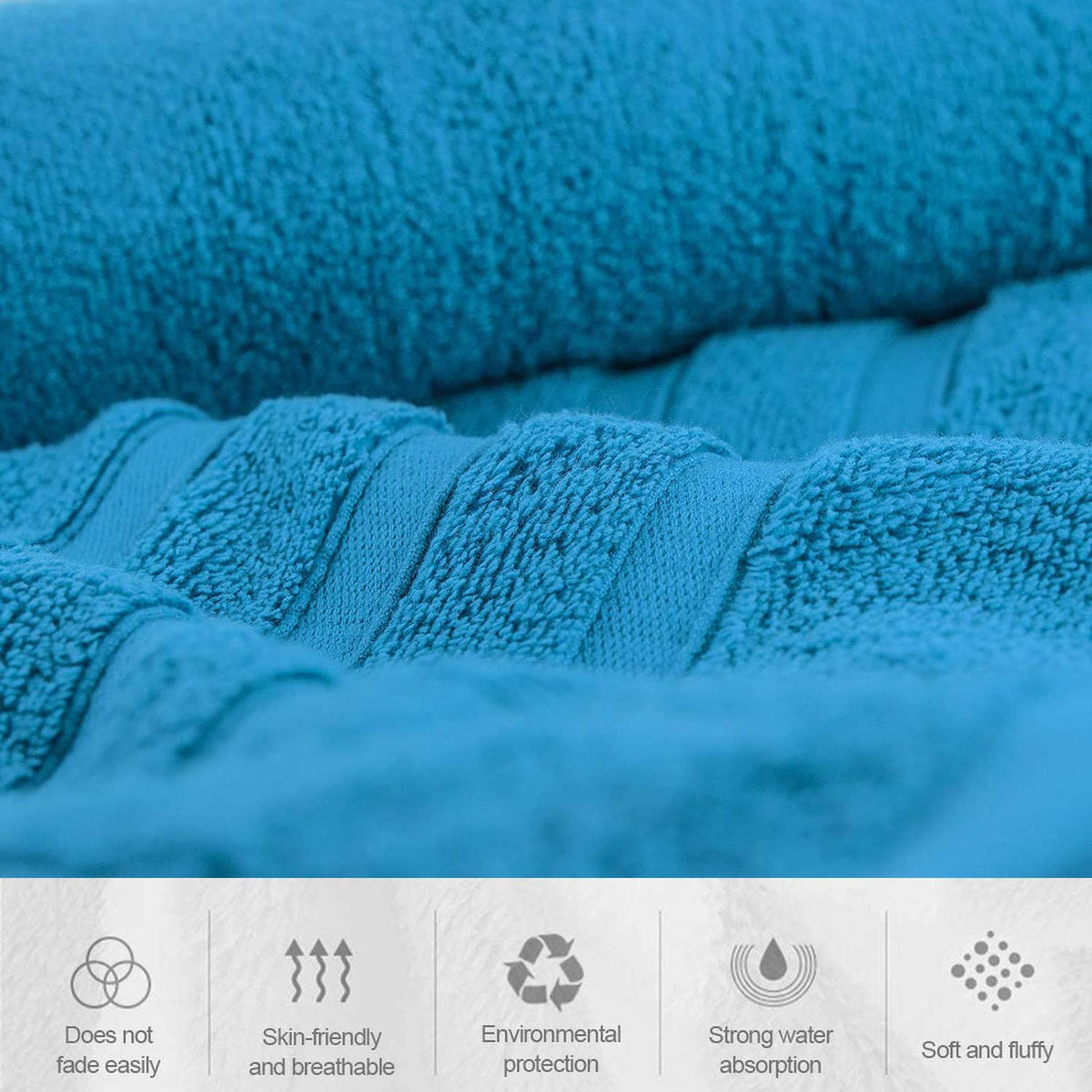 Uk Furniture 2 Pack Extra Large|95x200cm| Super Jumbo Bath Sheet Towels100% Egyptian Cotton 700GSM Super Soft Towel Set. Teal