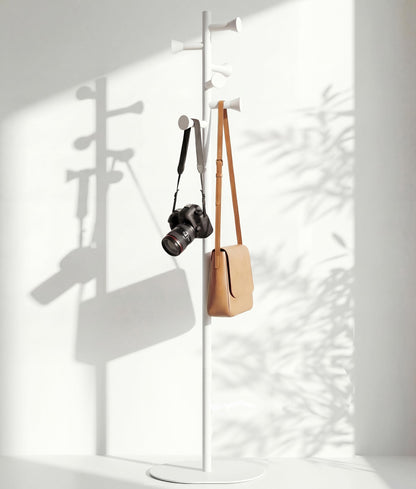 nidoshu Coat Stands for hallway - Modern Coat Rack Freestanding No Visible Screws Original Design for Small Space Entrance Hall
