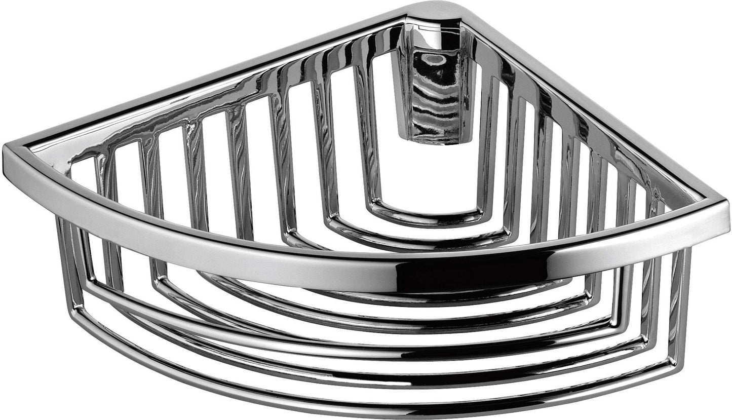 Keuco Solo 24944 010100 Corner Sponge Basket Removable Deep