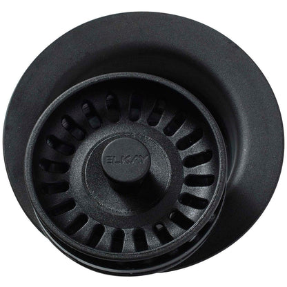 Elkay LKQD35CA Basket Strainer, Caviar, LKQD35