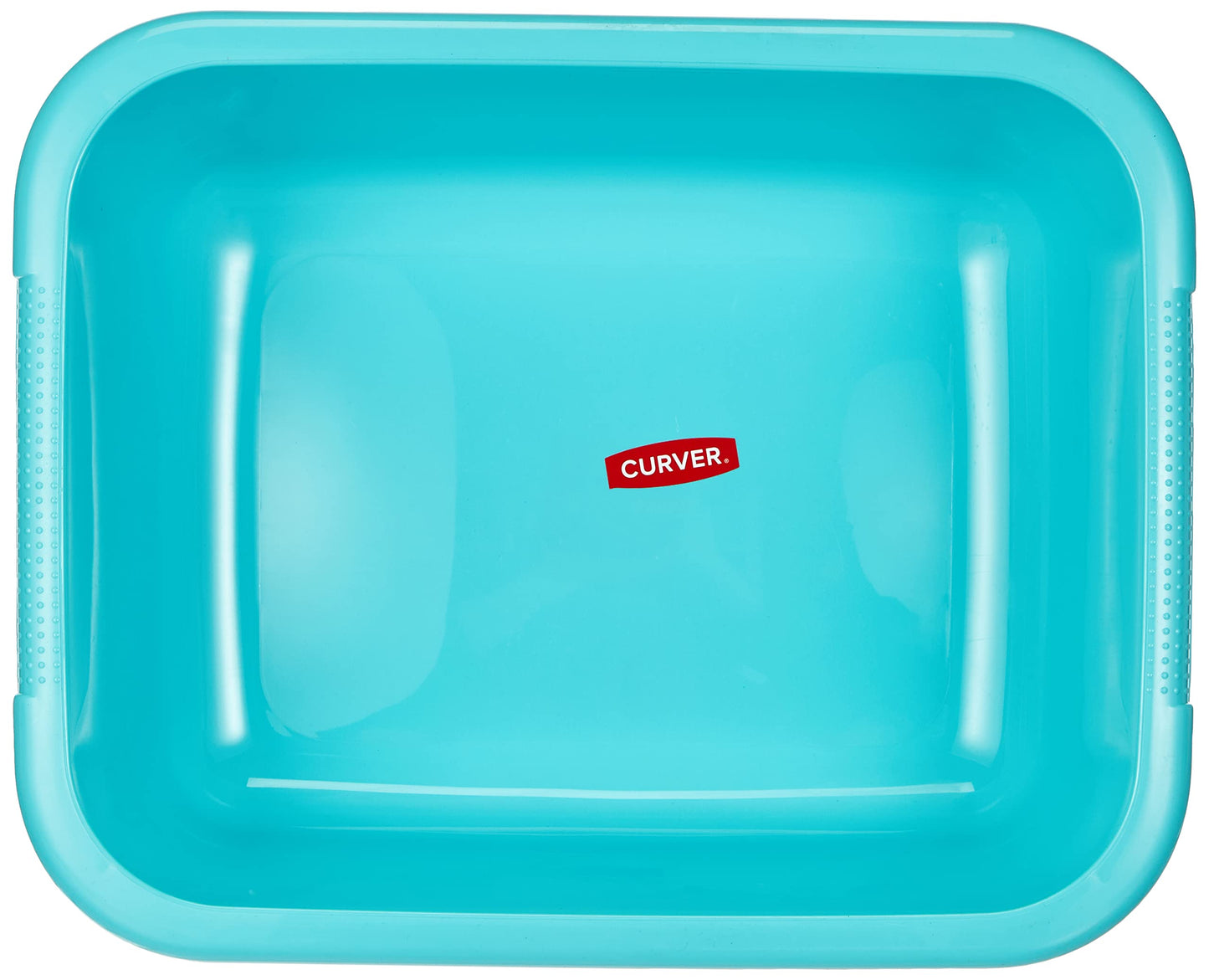 Curver 228032 Square Turquoise Plastic Basin 9L 38,5 x 31 x 12,7 cm