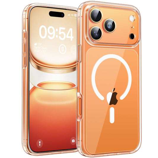TOCOL Magnetic for iPhone 17 Pro Max Case 6.9-Inch, Compatible with MagSafe, Full Camera Protection, Never Yellowing Drop Protection Shockproof Phone