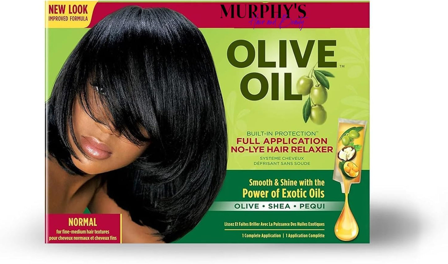 Olive Oil Built-In Protection No-Lye Hair Relaxer REGULAR Strength NORMAL by MURPHY'S HAIR AND BEAUTY?
