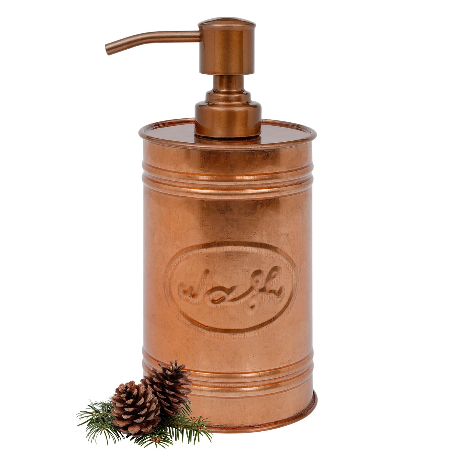Autumn Alley Galvanized Farmhouse Soap Dispenser Kitchen - Liquid Soap Dispenser for Bathroom - Dispenser for Hand Wash, Sanitizer, Lotion