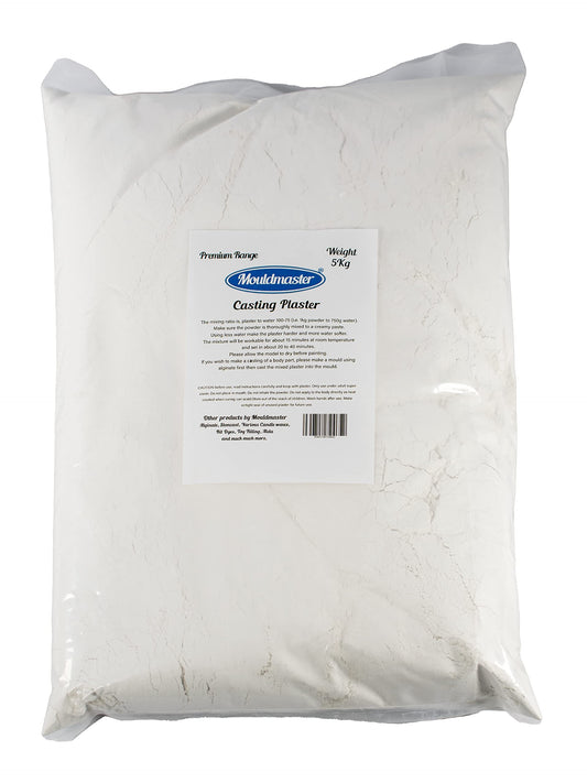 Mouldmaster PMM05 Premium Casting Plaster 5Kg, White