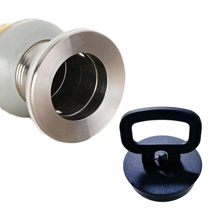 Tomario Kitchen Sink Plug with Handle 1 3/4 inch Bath Plug 44mm Drain Hole