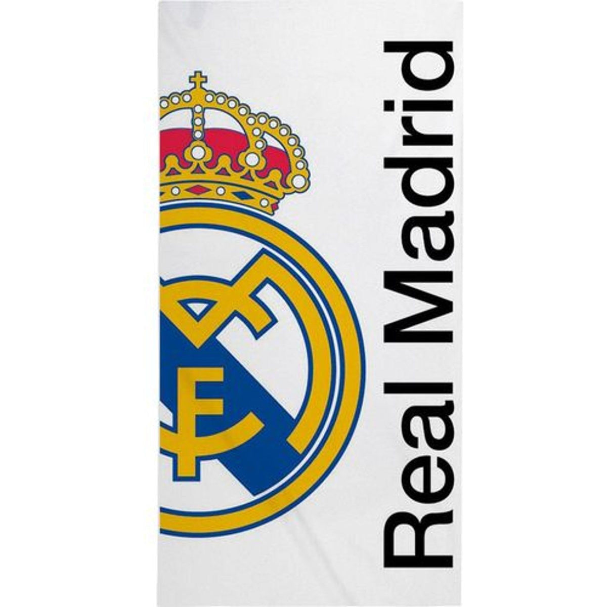 CERDÁ LIFE'S LITTLE MOMENTS Official Real Madrid Club Crest Towel with Iconic Colours