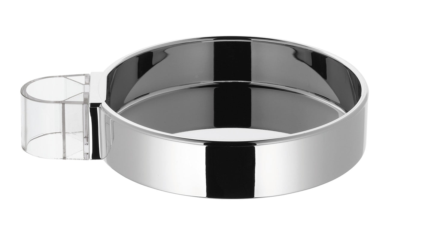 Hansgrohe HG28642000 Casetta C Chrome Soap Dish to fit onto a Shower Riser
