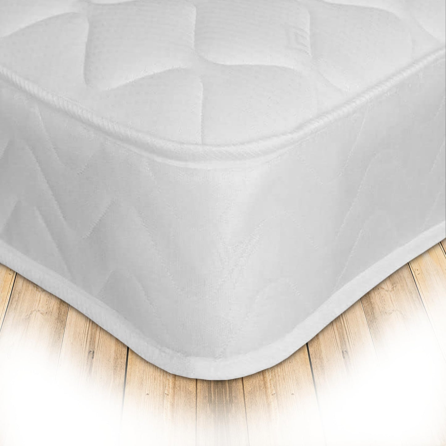 Starlight Beds Solace White Shorty Mattress, 2ft6 x 5ft9