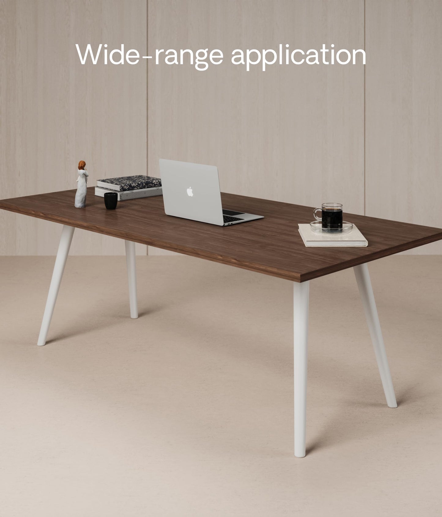 Desktronic Table Top 200 x 80 cm Desk Top - Perfect for Height-Adjustable Desks, Dining Tables and More - Made in Europe