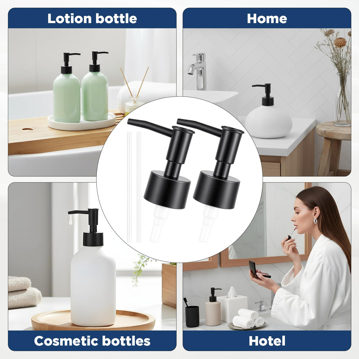 28/400 Thread Size Soap Pump Replacement, Soap Dispenser Pump Replacement