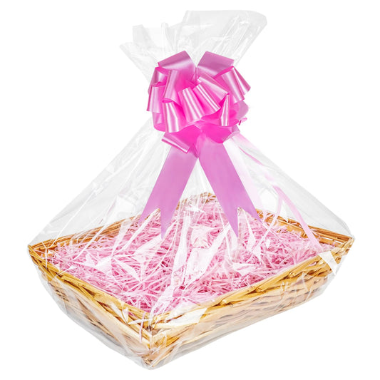 Create Your Own Gift Hamper Basket Kit ? Wicker Hamper Box for Christmas, Birthday, Wedding, Easter ? Empty Gift Baskets for DIY Presents and Hampers