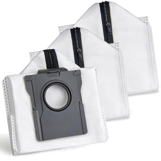 Reusable Dust Bags for Dreame L40s Pro Ultra/X50 X40 Ultra/L10s Ultra Gen 2/L10s Pro Ultra/L50 L40 Ultra, Replacement Vacuum Bags for Mova E30