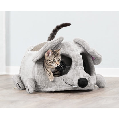 TRIXIE Lukas Cuddly Cave, 65 x 33 x 35 cm, Grey