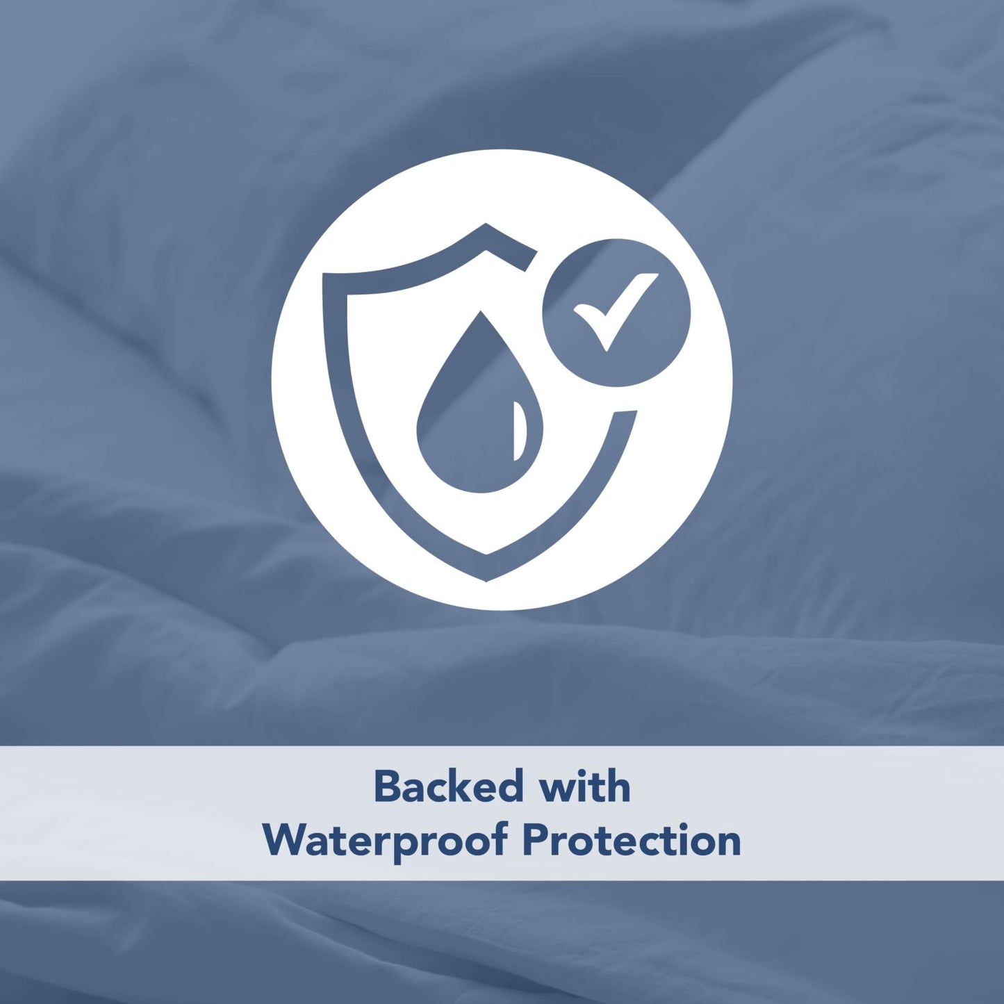 Serta Soft Top Mattress Topper, 39" x 75" Odor-Preventing and Stain-Resistant Waterproof Mattress Protector, 18" Elastic Deep Pocket for Secure Fit