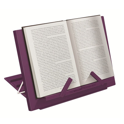 IF The Brilliant Reading Rest Aubergine – Use as a Cookery Book Stand or Book Holder for Textbooks & Studying