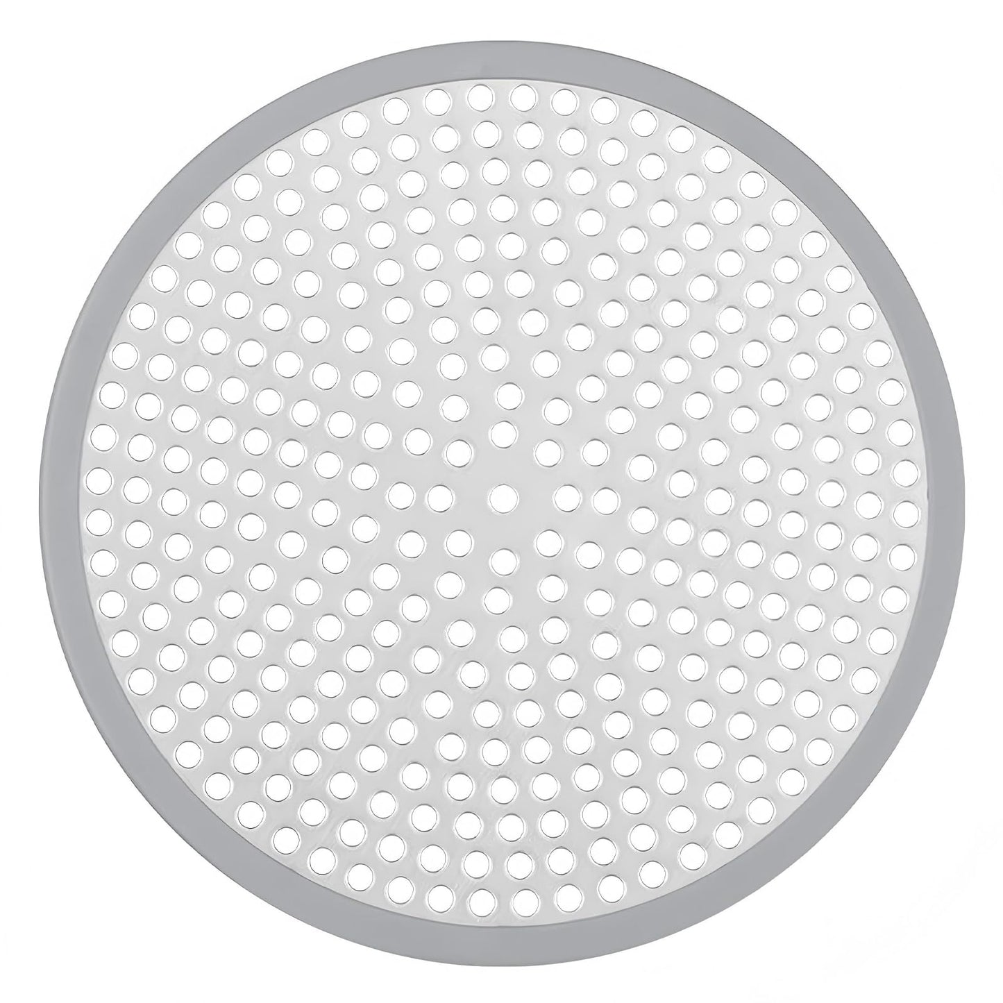 1pc Stainless Steel Shower Drain Hair Catcher with Silicone Edge 12cm Shower Drain Cover Plug Hole Hair Catcher for Bathroom Floor and Bath Drain