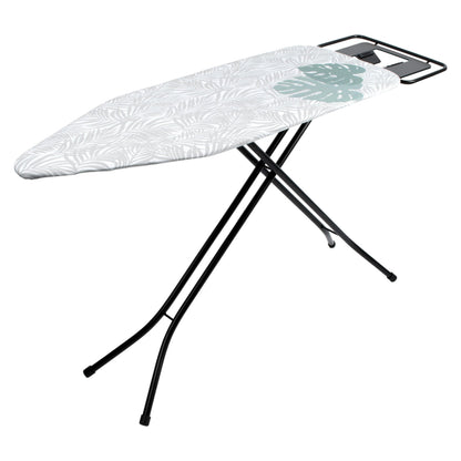 Beldray LA031251PALM1FEU7 Supreme Comfort Ironing Board  Folding Collapsible Table For Compact Storage, Large Adjustable Iron Rest, 7 Heights, Heat