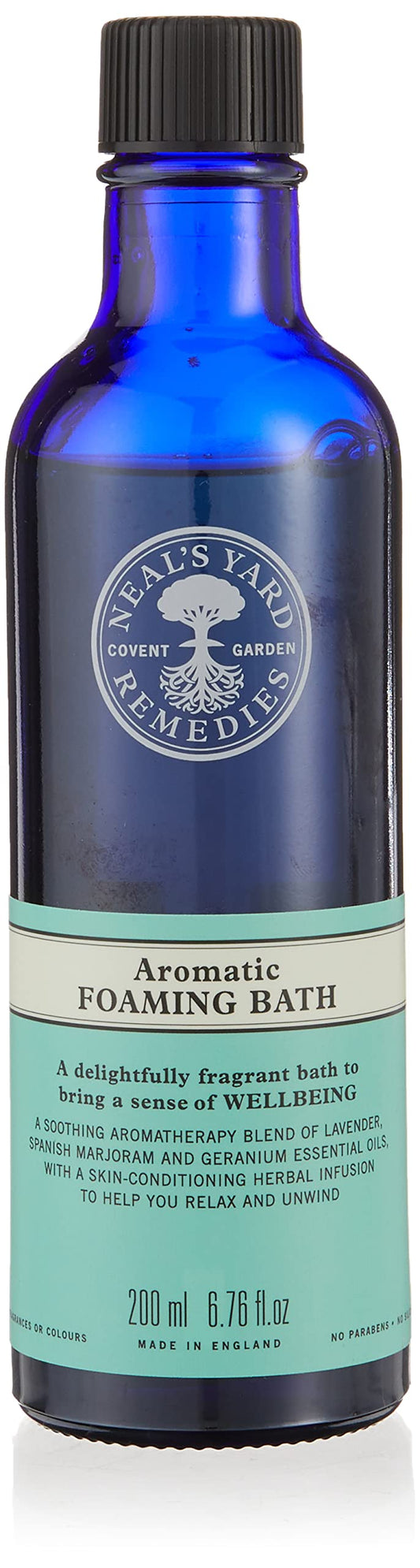 Neal's Yard Remedies Aromatic Foaming Bath | Helps the Mind & Body - Relax & Unwind | 200ml