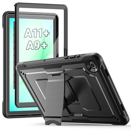 SEYMAC Case for Samsung Galaxy Tab A11+ Plus (2025) /A9+ Plus 2023 11 inch, Full Body Protective for Galaxy A11+ Tablet with Built-in Stand and Screen