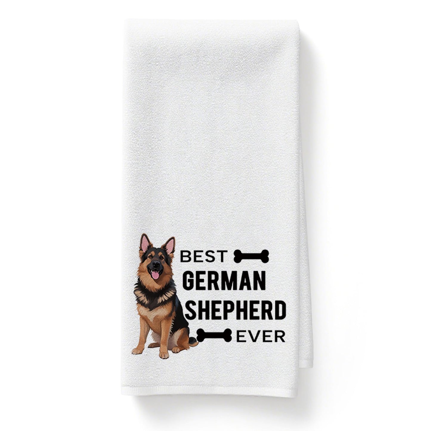 Yeeaulpa German Shepherd Gifts Kitchen Towel,German Shepherd Gift for Women,German Shepherd Birthday Gifts,German Shepherd