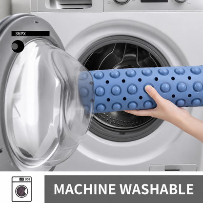 Venuso Shower Mat Non Slip Anti Mould, 70 * 40 cm Non Slip Bath Mat with Foot Massage Area