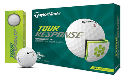 TaylorMade 2022 Tour Response Dozen, N7638401, White